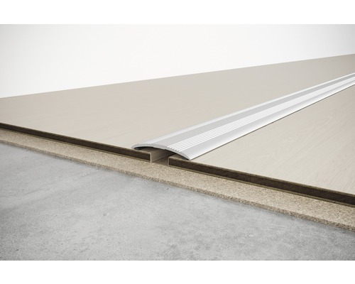Aluminium Übergangsprofil zwischen zwei Bodenbelägen