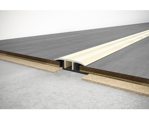 Bodenprofil zur Verbindung verschiedener Bodenbeläge