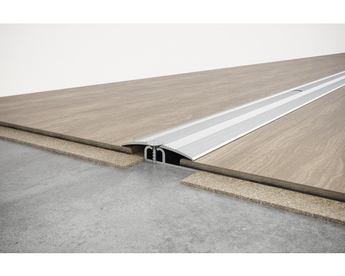 Aluminium Übergangsprofil zwischen zwei Bodenbelägen