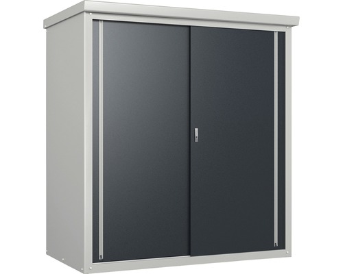 Armoire de jardin avec portes coulissantes