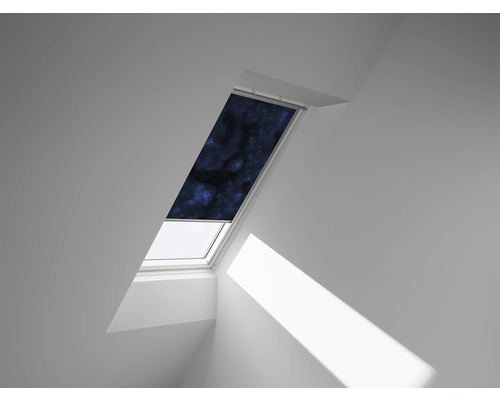 VELUX Verdunkelungsrollo Kids Universum manuell Rahmen aluminium DKL MK10 4653S