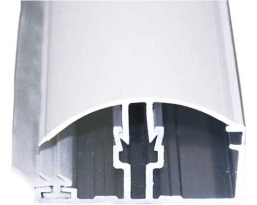 Profilé en aluminium en coupe transversale