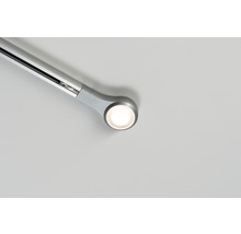 Gros plan d''un spot sur rail avec source lumineuse LED