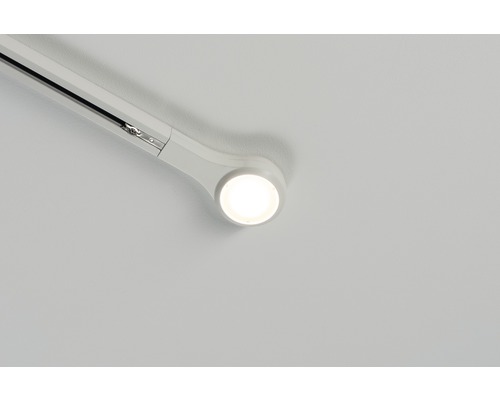 Deckenleuchte mit Schienensystem und LED-Spot