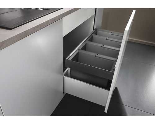 Meuble de cuisine avec tiroirs coulissants pour le rangement