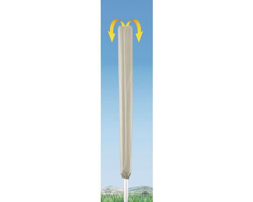 Housse de protection pour séchoir à linge avec fermeture éclair