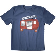 T-Shirt mit Feuerwehrwagen-Motiv