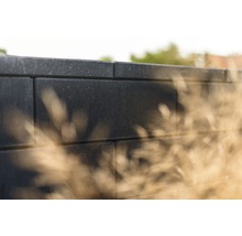 Gros plan d''un mur en blocs de béton
