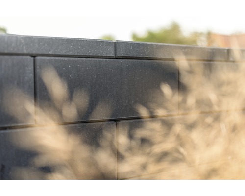 Mur en blocs de béton
