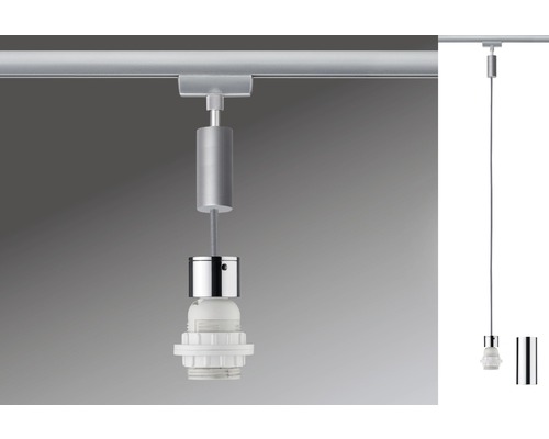 Suspension sur rail d''alimentation avec douille