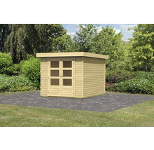 Abri de jardin Karibu Kodiak 3 266 x 238 cm naturel