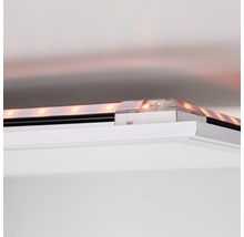 LED-Streifen an der Decke mit Aluminiumprofil