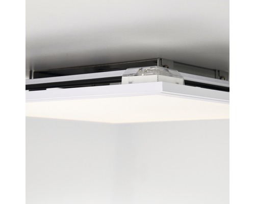 Quadratische Deckenleuchte mit Befestigung