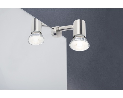 Plafonnier avec deux spots