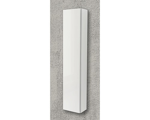Weißer Bad-Hochschrank zur Wandmontage