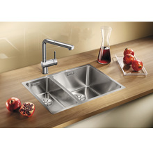 Blanco ANDANO 340/180-IF Spüle BxT 585x440 mm Edelstahl seidenglanz 522973