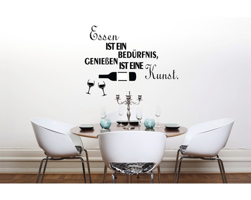 Wandtattoo Essen ist... 6x18x50 cm Wandtattoo Essen ist... 6x18x50 cm