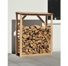 Kaminholzunterstand Lärche 150x60x180 cm natur