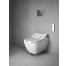 DURAVIT spülrandloses Tiefspül-WC Happy D.2 für Sensowash 62cm weiss wandhängend 2550590000 ohne Dusch-WC-Sitz-thumb-5