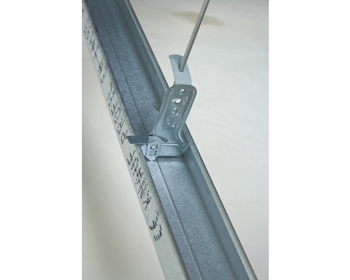 Metallprofil mit Deckenabhänger zur Deckenmontage