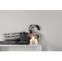 Vliestapete 36379-2 Attractive 2 Uni hellgrau weiss