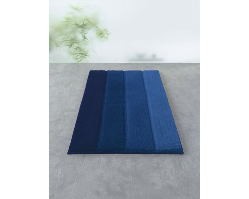 Tapis bleu avec dégradé de couleurs
