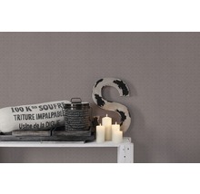 Vliestapete 36383-1 Hygge Blumenmuster braun