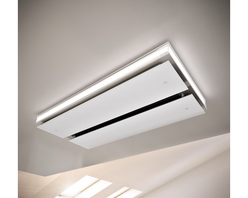 Deckeneinbauleuchte mit rechteckiger Form und LED-Beleuchtung