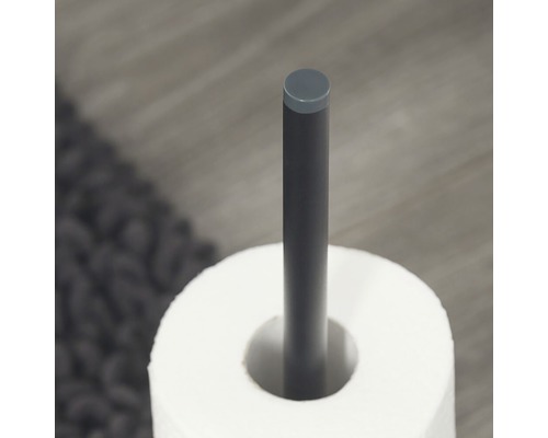 Toilettenpapierhalter mit Toilettenpapier