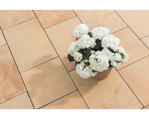 Beton Terrassenplatte iStone Style lachs 60 x 40 x 4 cm