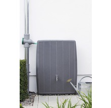 Récupérateur d''eau de pluie avec robinet et arrosoir