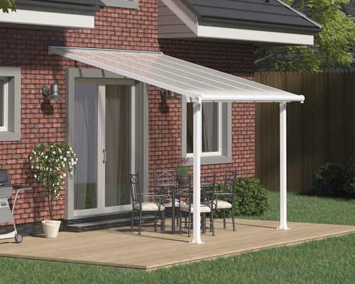 Toiture pour terrasse PALRAM Olympia 16mm 3x3 blanche