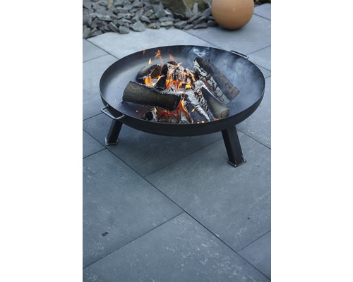 Buschbeck Feuerschale Ø 100 x H 30 cm Eisen eisengrau Buschbeck Feuerschale Ø 100 x H 30 cm Eisen eisengrau