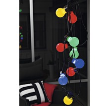 Guirlande lumineuse avec ampoules colorées pour l''extérieur