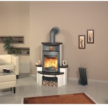 Kaminofen Hark Avenso ECOplus Keramik jola-braun/stone 6 kW
