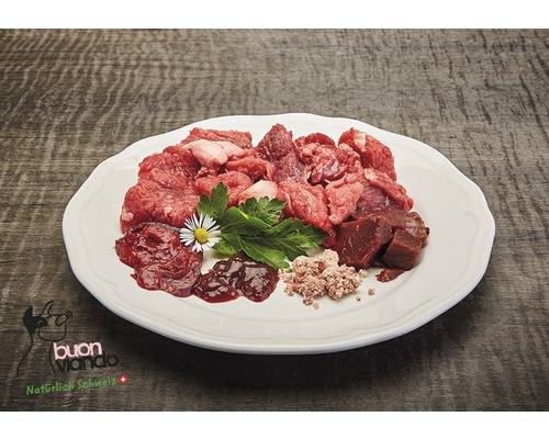 Barffleisch buon viando CH Rind Balance tiefgekühlt 500 g