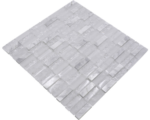 Mosaïque en verre et marbre