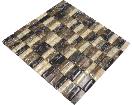 Carreau de mosaïque aspect pierre