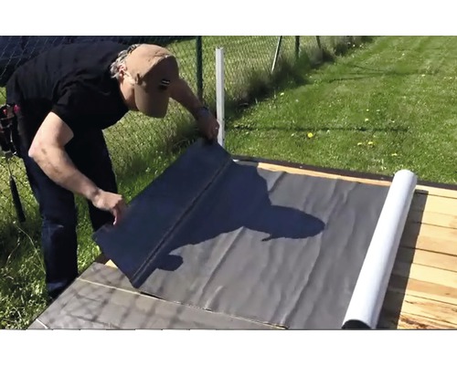 IKO Selbstklebend Dachpappe 5x1 m - Grau online kaufen