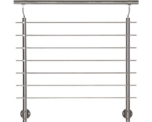 Wäschetrockner für die Wandmontage mit acht Trocknungsstäben