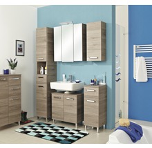 Meuble bas Pelipal Offenbach largeur 81x30x33 cm chêne Sanremo