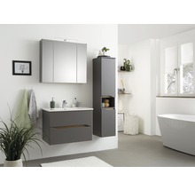 Lavabo pour meuble pelipal Offenbach et Capri 75 cm céramique blanc sans meuble sous-vasque-thumb-4