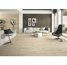 Feinsteinzeug Bodenfliese Limewood Roble 23,3x120 cm-thumb-3