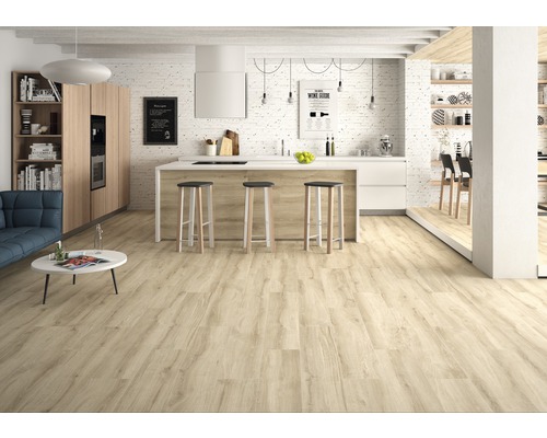 Feinsteinzeug Bodenfliese Limewood Roble 23,3x120 cm Feinsteinzeug Bodenfliese Limewood Roble 23,3x120 cm
