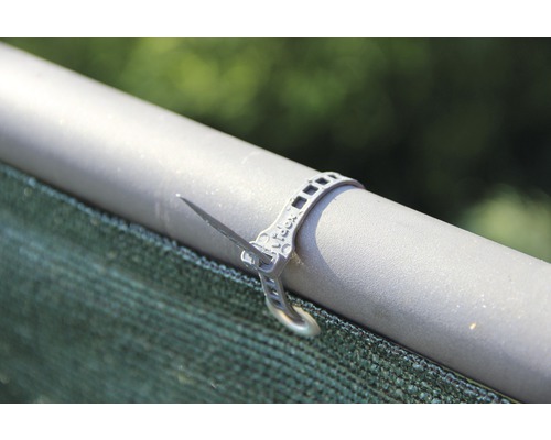 Kabelbinder zur Befestigung an einem Rohr