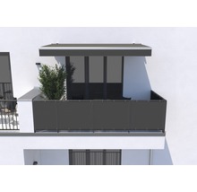 Toile pour balcon Soluna H : 75 cm Dessin 320925 (marchandise au mètre)-thumb-1
