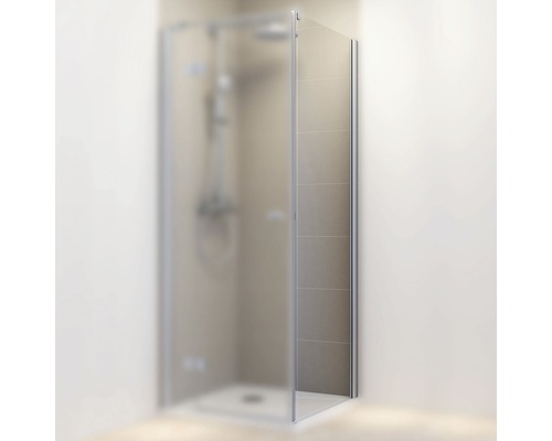 Paroi latérale pour porte pivotante Schulte MasterClass 1000x2000 mm à droite transparent aspect chromé clair