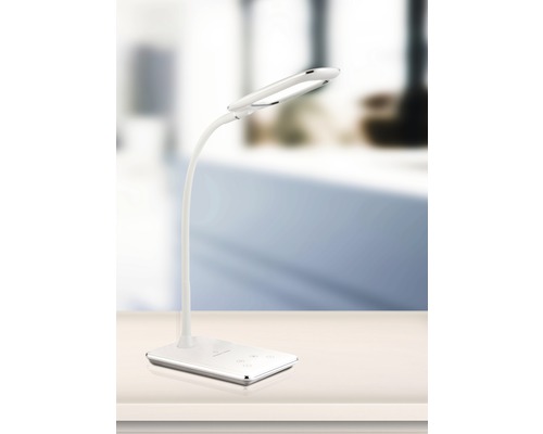 Schreibtischleuchte mit LED Leuchtmittel und Touchfunktion