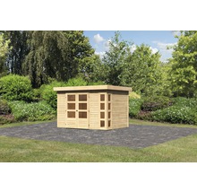 Abri de jardin Karibu Naomi 4 330 x 238 cm naturel