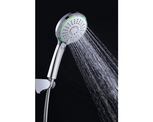 Douchette à main avec flexible de douche et jet d''eau